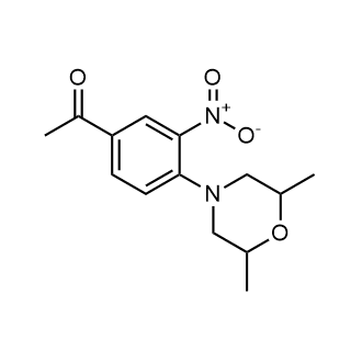 1-(4-(2,6-Dimethylmorpholino)-3-nitrophenyl)ethan-1-one|CS-0275039