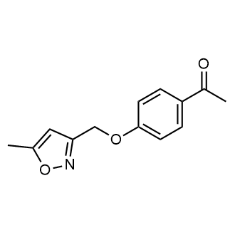 1-(4-((5-Methylisoxazol-3-yl)methoxy)phenyl)ethan-1-one|CS-0275113