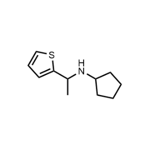 N-(1-(Thiophen-2-yl)ethyl)cyclopentanamine|CS-0275331