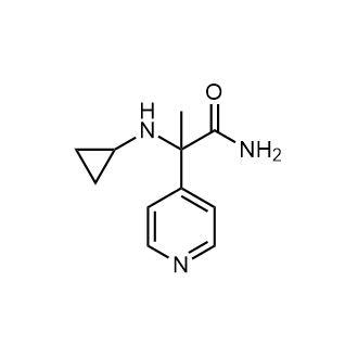 2-(Cyclopropylamino)-2-(pyridin-4-yl)propanamide|CS-0275335