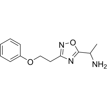 1-(3-(2-Phenoxyethyl)-1,2,4-oxadiazol-5-yl)ethan-1-amine|CS-0275432