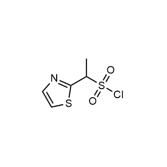 1-(Thiazol-2-yl)ethane-1-sulfonyl chloride|CS-0275475