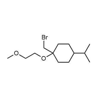 1-(Bromomethyl)-4-isopropyl-1-(2-methoxyethoxy)cyclohexane|CS-0275641