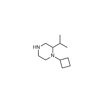 1-Cyclobutyl-2-isopropylpiperazine|CS-0275682