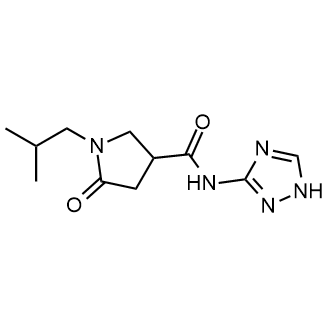 1-Isobutyl-5-oxo-N-(1h-1,2,4-triazol-3-yl)pyrrolidine-3-carboxamide|CS-0276171