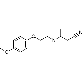 3-((2-(4-Methoxyphenoxy)ethyl)(methyl)amino)butanenitrile|CS-0276310