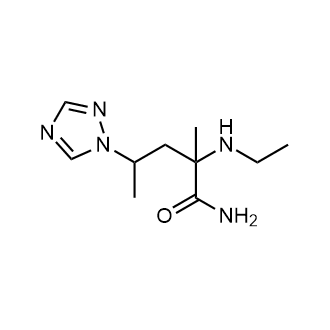 2-(Ethylamino)-2-methyl-4-(1h-1,2,4-triazol-1-yl)pentanamide|CS-0276819