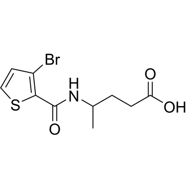 4-(3-Bromothiophene-2-carboxamido)pentanoic acid|CS-0276869