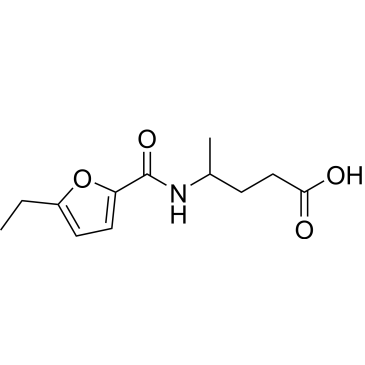 4-(5-Ethylfuran-2-carboxamido)pentanoic acid|CS-0276903