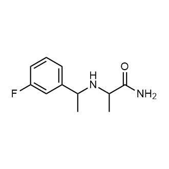 2-((1-(3-Fluorophenyl)ethyl)amino)propanamide|CS-0276936
