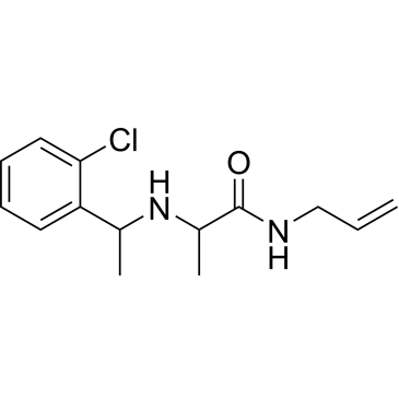 N-Allyl-2-((1-(2-chlorophenyl)ethyl)amino)propanamide|CS-0276956