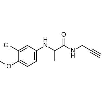 2-((3-Chloro-4-methoxyphenyl)amino)-N-(prop-2-yn-1-yl)propanamide|CS-0277242