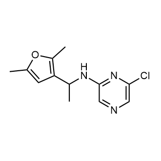 6-Chloro-N-(1-(2,5-dimethylfuran-3-yl)ethyl)pyrazin-2-amine|CS-0277426