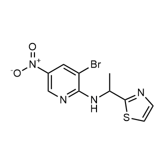 3-Bromo-5-nitro-N-(1-(thiazol-2-yl)ethyl)pyridin-2-amine|CS-0277435