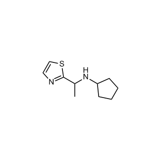 n-(1-(Thiazol-2-yl)ethyl)cyclopentanamine|CS-0277555