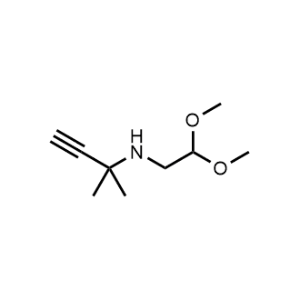 N-(2,2-Dimethoxyethyl)-2-methylbut-3-yn-2-amine|CS-0277642