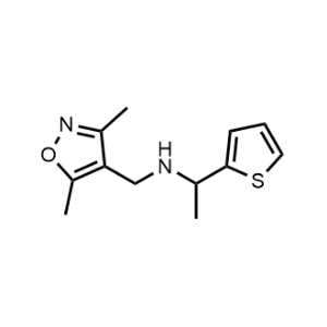 N-((3,5-Dimethylisoxazol-4-yl)methyl)-1-(thiophen-2-yl)ethan-1-amine|CS-0277657