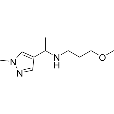 3-Methoxy-N-(1-(1-methyl-1h-pyrazol-4-yl)ethyl)propan-1-amine|CS-0278047
