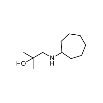 1-(Cycloheptylamino)-2-methylpropan-2-ol|CS-0278243