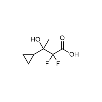 3-Cyclopropyl-2,2-difluoro-3-hydroxybutanoic acid|CS-0278398