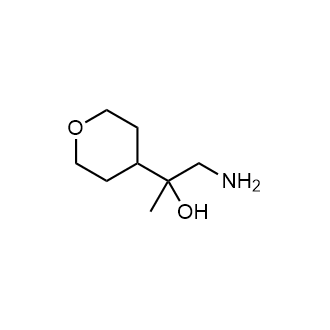1-Amino-2-(tetrahydro-2h-pyran-4-yl)propan-2-ol|CS-0278403