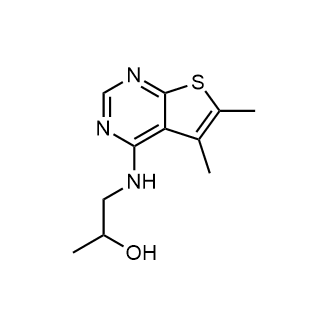 1-((5,6-Dimethylthieno[2,3-d]pyrimidin-4-yl)amino)propan-2-ol|CS-0278790
