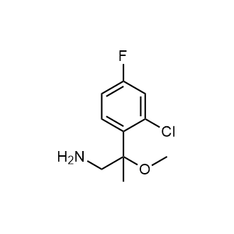 2-(2-Chloro-4-fluorophenyl)-2-methoxypropan-1-amine|CS-0278856