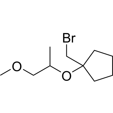 1-(Bromomethyl)-1-((1-methoxypropan-2-yl)oxy)cyclopentane|CS-0278873