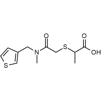 2-((2-(Methyl(thiophen-3-ylmethyl)amino)-2-oxoethyl)thio)propanoic acid|CS-0279102