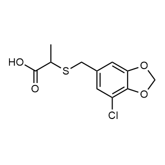 2-(((7-Chlorobenzo[d][1,3]dioxol-5-yl)methyl)thio)propanoic acid|CS-0279117
