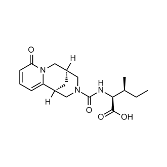 ((1s,5s)-8-Oxo-1,3,4,5,6,8-hexahydro-2h-1,5-methanopyrido[1,2-a][1,5]diazocine-3-carbonyl)-l-isoleucine