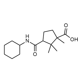 3-(Cyclohexylcarbamoyl)-1,2,2-trimethylcyclopentane-1-carboxylic acid|CS-0279202