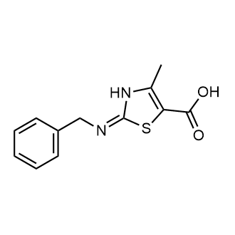 2-(Benzylimino)-4-methyl-2,3-dihydrothiazole-5-carboxylic acid|CS-0279516