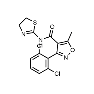 3-(2,6-Dichlorophenyl)-N-(4,5-dihydrothiazol-2-yl)-5-methylisoxazole-4-carboxamide|CS-0279542