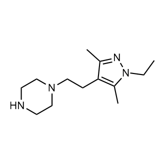 1-(2-(1-Ethyl-3,5-dimethyl-1h-pyrazol-4-yl)ethyl)piperazine|CS-0279907