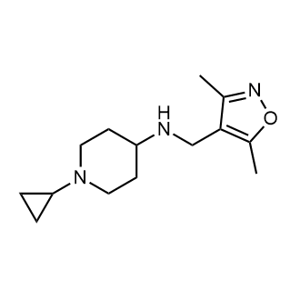 1-Cyclopropyl-N-((3,5-dimethylisoxazol-4-yl)methyl)piperidin-4-amine|CS-0279986