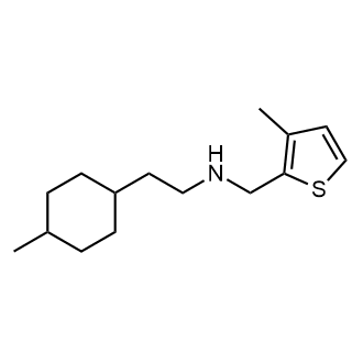2-(4-Methylcyclohexyl)-N-((3-methylthiophen-2-yl)methyl)ethan-1-amine|CS-0280002