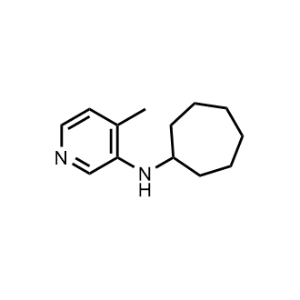 N-Cycloheptyl-4-methylpyridin-3-amine|CS-0280070