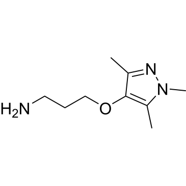 3-((1,3,5-Trimethyl-1h-pyrazol-4-yl)oxy)propan-1-amine|CS-0280095