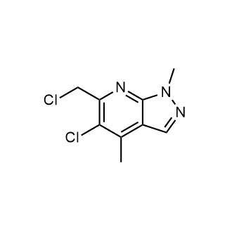 5-Chloro-6-(chloromethyl)-1,4-dimethyl-1h-pyrazolo[3,4-b]pyridine|CS-0280158