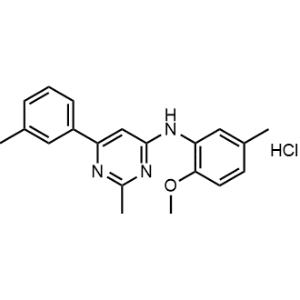 N-(2-Methoxy-5-methylphenyl)-2-methyl-6-(m-tolyl)pyrimidin-4-amine hydrochloride|CS-0280452