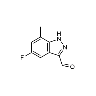 5-Fluoro-7-methyl-1h-indazole-3-carbaldehyde|CS-0280618
