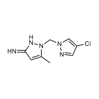 1-((4-Chloro-1h-pyrazol-1-yl)methyl)-5-methyl-1,2-dihydro-3h-pyrazol-3-imine|CS-0280642