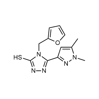 5-(1,5-Dimethyl-1h-pyrazol-3-yl)-4-(furan-2-ylmethyl)-4h-1,2,4-triazole-3-thiol|CS-0280706