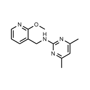 N-((2-Methoxypyridin-3-yl)methyl)-4,6-dimethylpyrimidin-2-amine|CS-0280857