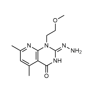 2-Hydrazono-1-(2-methoxyethyl)-5,7-dimethyl-2,3-dihydropyrido[2,3-d]pyrimidin-4(1h)-one|CS-0280866