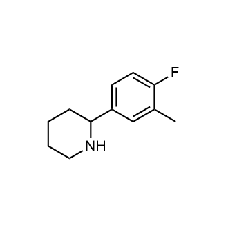 2-(4-Fluoro-3-methylphenyl)piperidine|CS-0280895