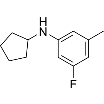 N-Cyclopentyl-3-fluoro-5-methylaniline|CS-0280991