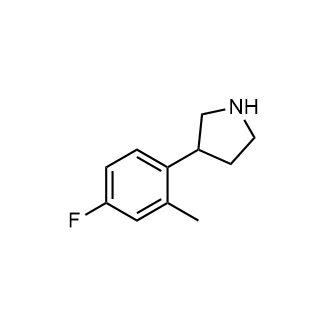 3-(4-Fluoro-2-methylphenyl)pyrrolidine|CS-0281001