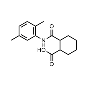 2-((2,5-Dimethylphenyl)carbamoyl)cyclohexane-1-carboxylic acid|CS-0281040